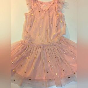 Epic Threads pink gold sparkle stars size 6/6x